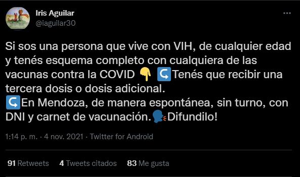 Como pueden hacer las personas que viven con VIH para colocarse la tercera dosis de vacunación contra el Covid-19.