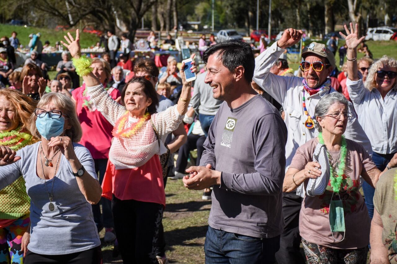 Jubilados de Tandil en la "Tertulia del Reencuentro""