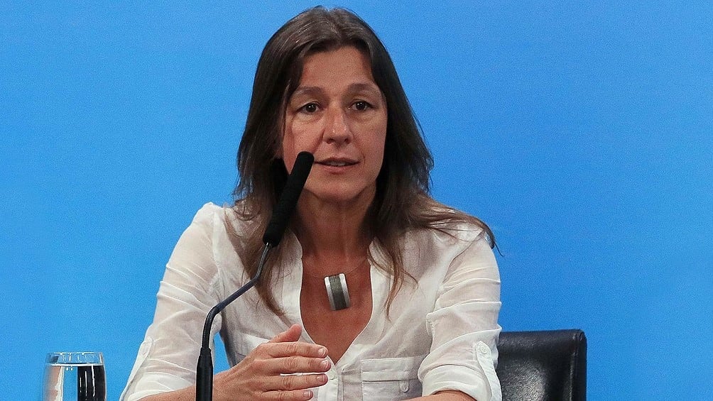 La ministra de Seguridad de La Nación, Sabina Frederic.