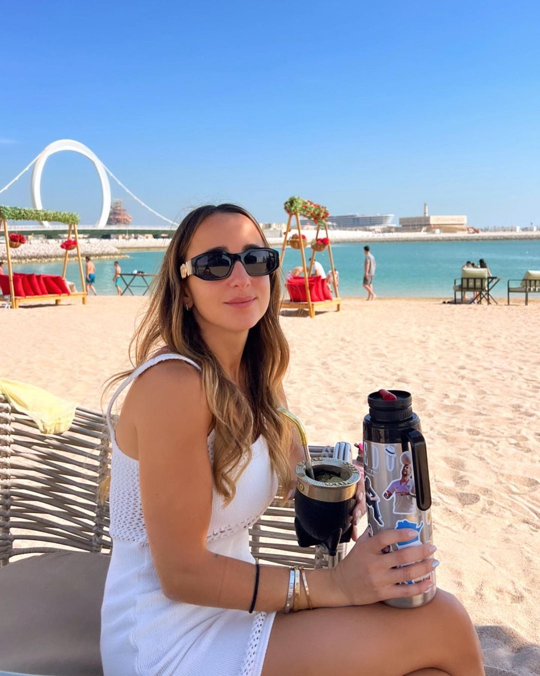  Linda Raff: mates en las playas de Qatar.