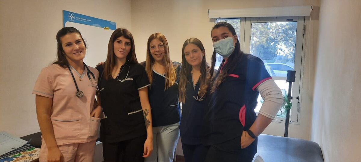 Estudiantes de Medicina ya realizan prácticas en el Centro de Salud de Tres Arroyos