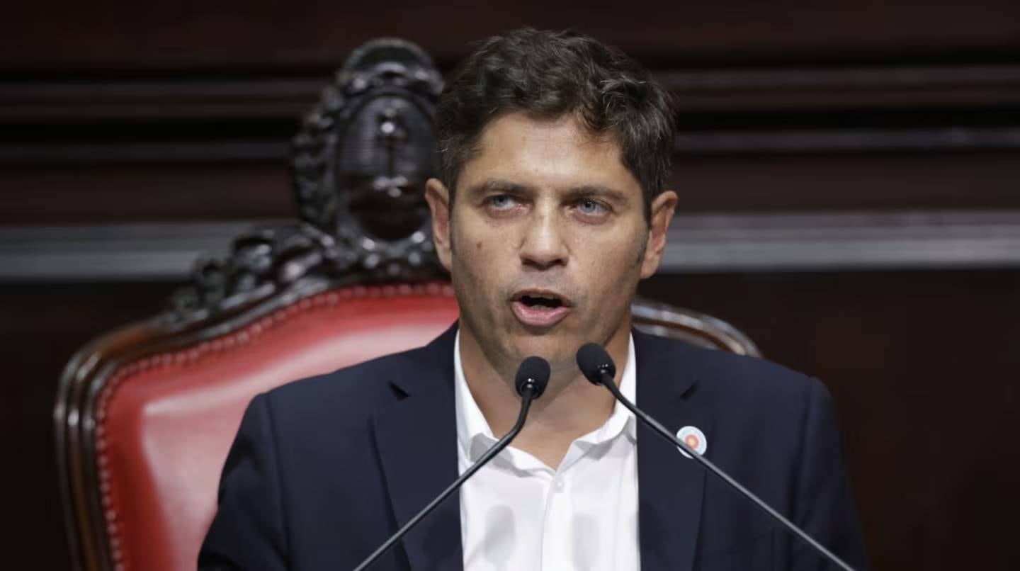 El gobernador bonaerense, Axel Kicillof. (Prensa Gobierno de PBA)