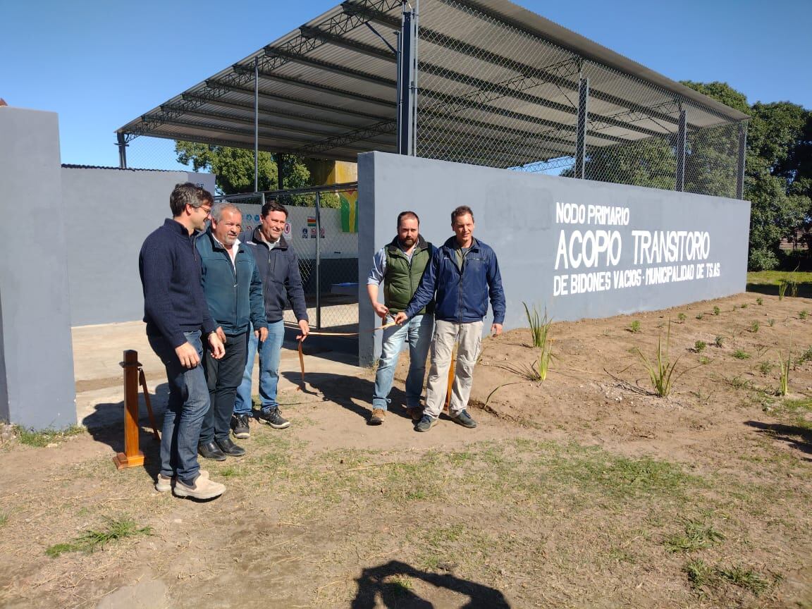 Inauguración de la Planta de acopio transitorio de bidones de agroquímicos de Orense