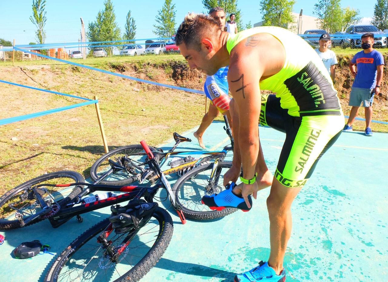 Triatlón en La Cumbre.