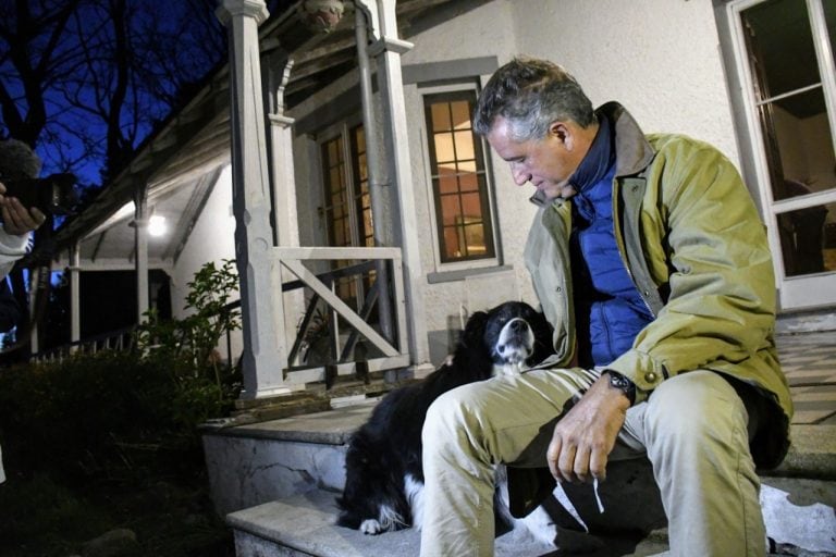 Luis Etchevehere ya tomó posesión del campo. (Foto: Clarín)