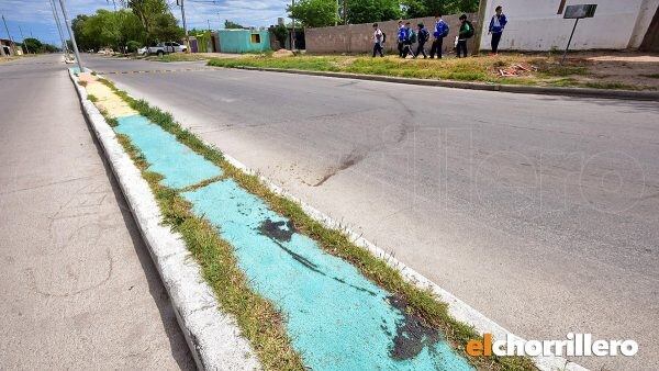 Tras el ataque, la chica cruzó la avenida. Foto: El Chorrillero