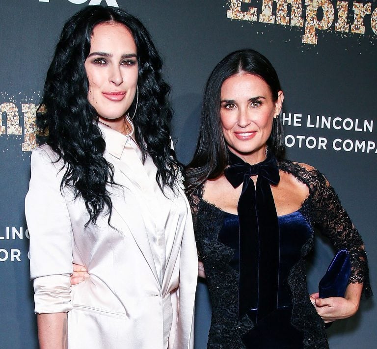 Demi Moore y Rumer Willis.