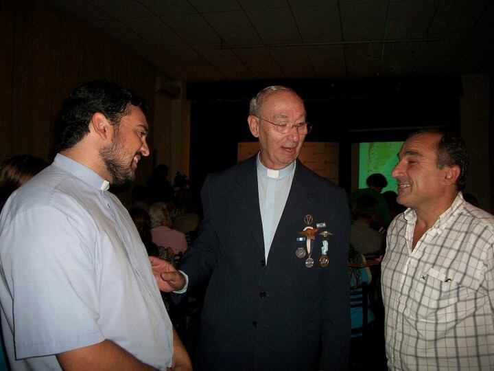 Padre Vicente Martinez Torrens, ex capellán castrense