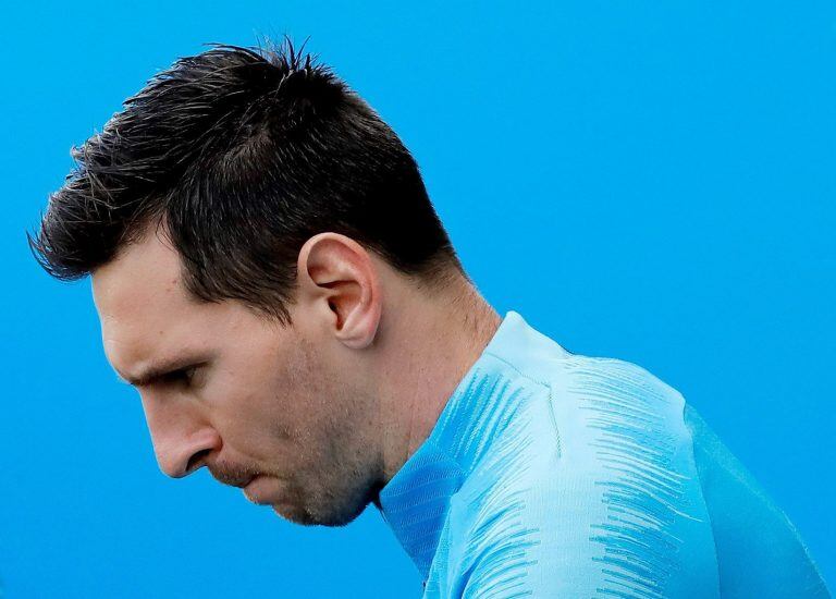 El nuevo look de Lionel Messi (Foto: EFE).