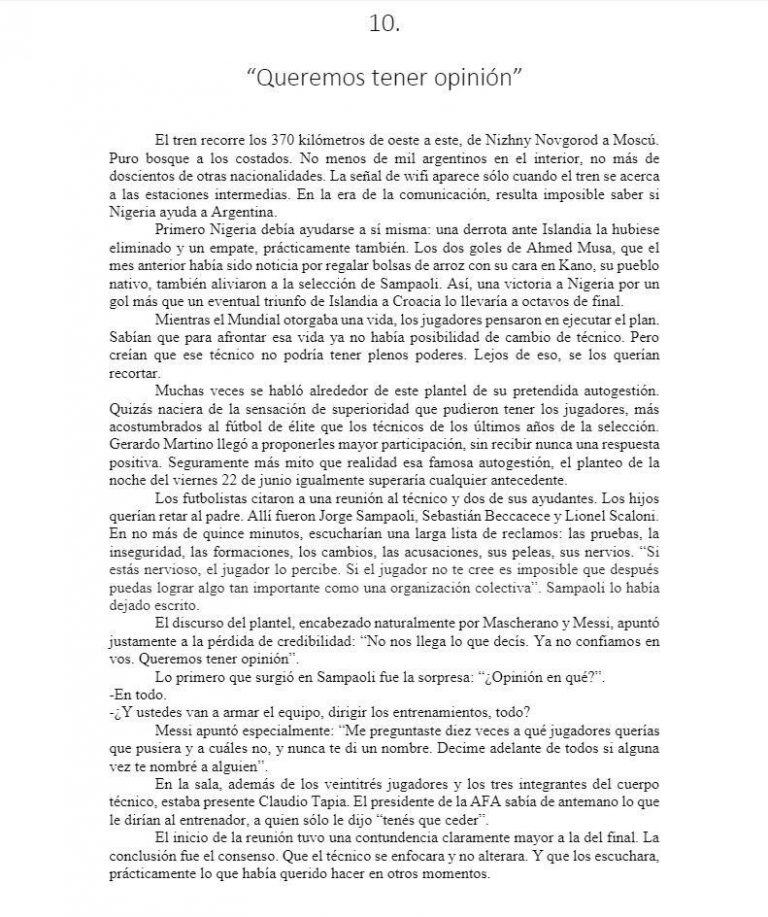 Parte del libro de Senosiain