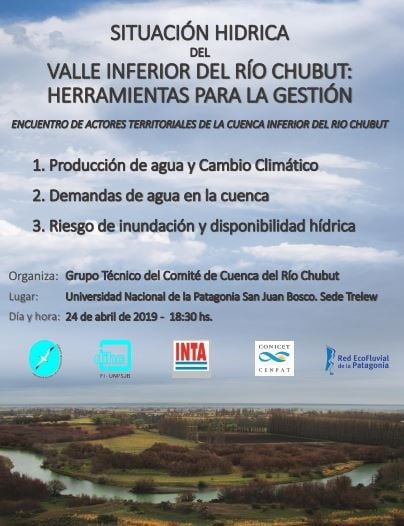 Situación Hídrica del Valle Inferior del Río Chubut.