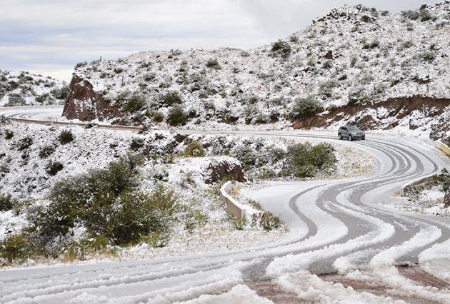 En 2017, la primera nevada del año en San Luis ocurrió el 19 de mayo