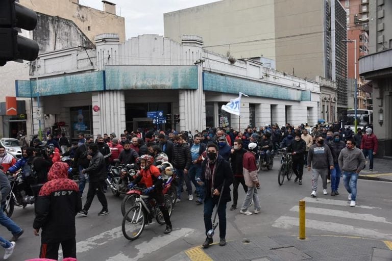 Marcha de UTA Tucumán.