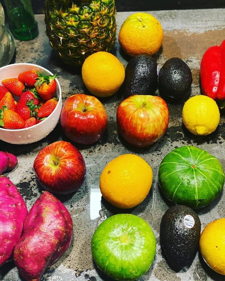 Fantino también comparte fotos de su alimentación durante la cuarentena. (Instagram/@fantinofantino)