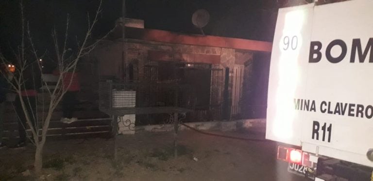 Incendio en una vivienda