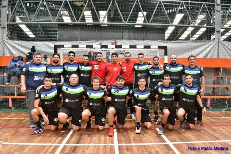 Equipo masculino de handball chaqueño (Vía Resistencia).