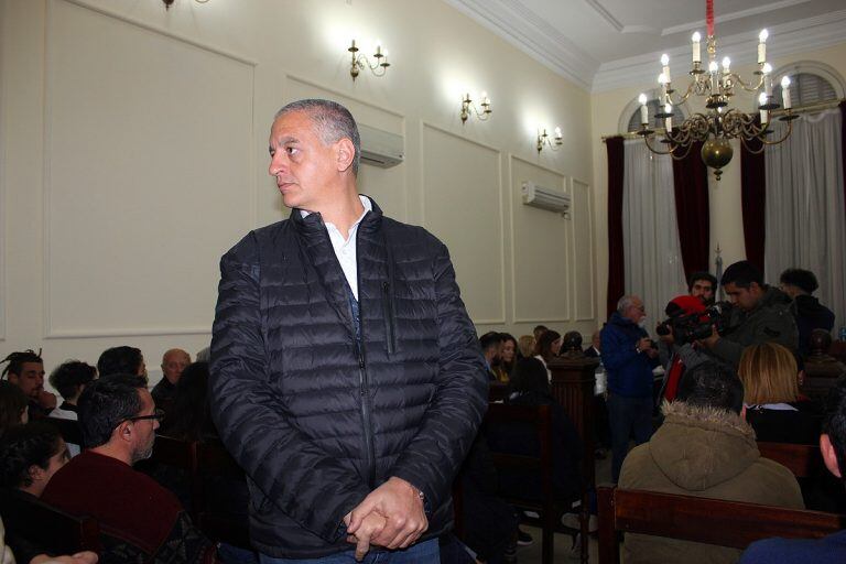 Horacio Pietragalla en la primer audiencia