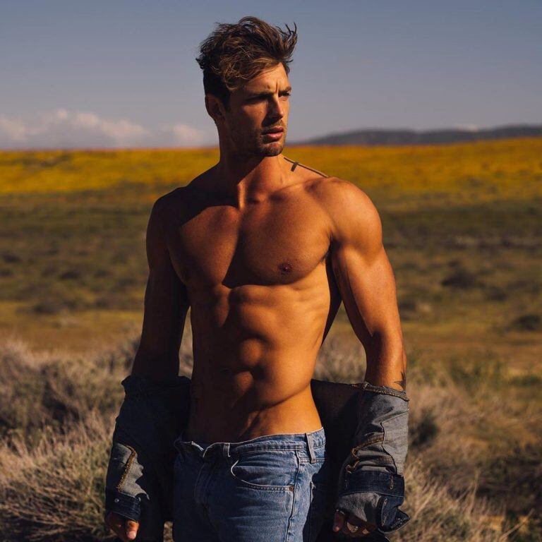 Christian Hogue, el novio modelo de María del Mar Cuello Molar (Foto: Instagram)