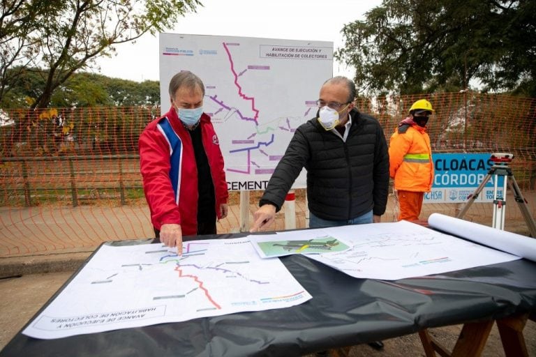 Obras cloacas colector noroeste