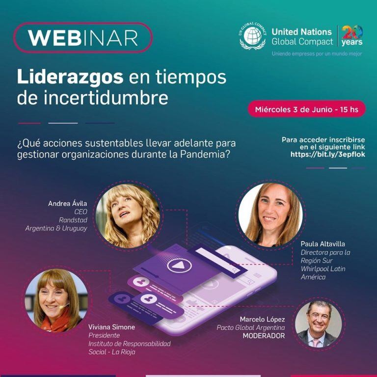 Representante riojana disertará en una Webinar de la ONU