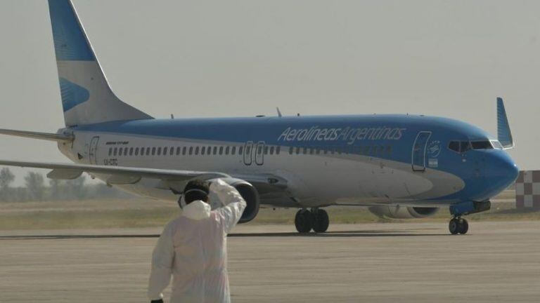 Aerolíneas Argentinas.