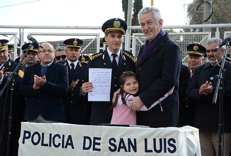 Fabricio Portela, el nuevo jefe de la policía en San Luis.