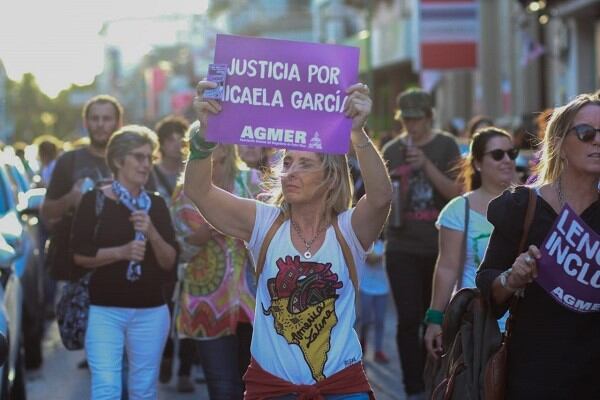 La Marcha del 8 M.