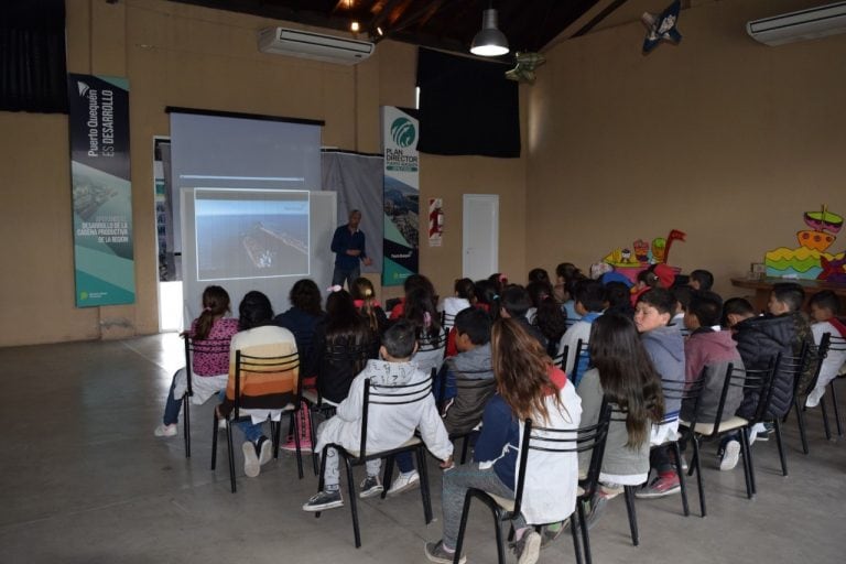 Alumnos de Visita en Puerto Quequén - 3