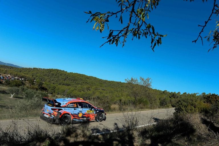 Dani Sordo y Carlos Del Barrio, locales en España.