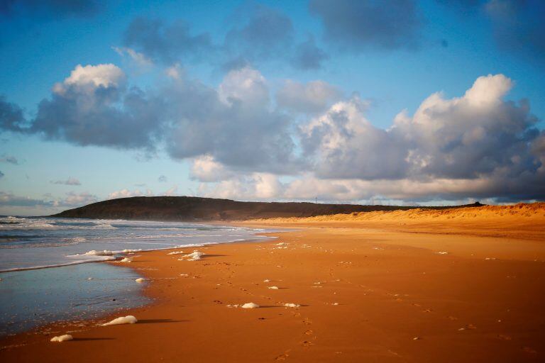 Las playas de Surtainville. (AFP)