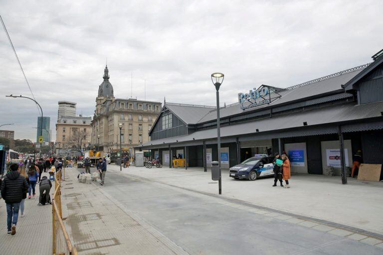 Inauguraron la renovada estación Retiro del tren San Martín. Fuente: LA NACION - Crédito: Fernando Massobrio