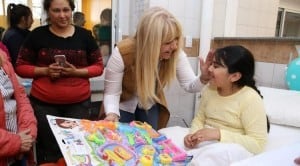 Festejos por el "Día del Niño" en el Hospital de Niños, Tucumán.