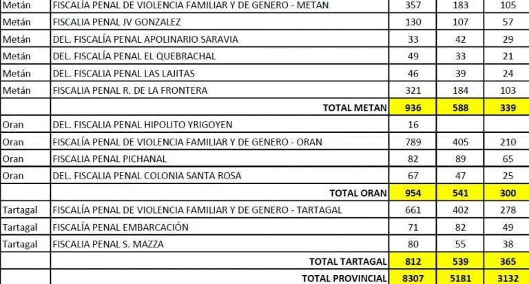 Violencia de género: en Salta hubo una denuncia por hora durante la cuarentena. (Fiscales Penales)