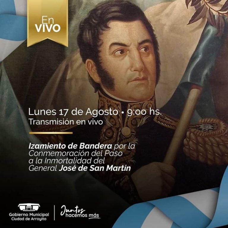 Homenaje a San Martin en Arroyito