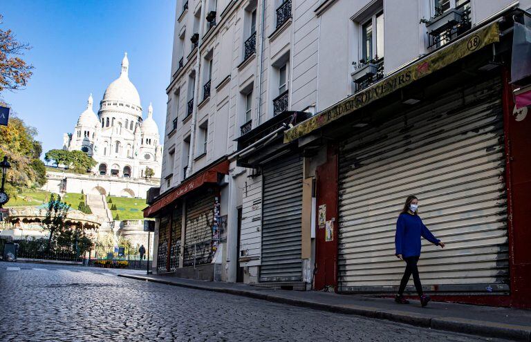 Nuevas restricciones en París. (EFE)