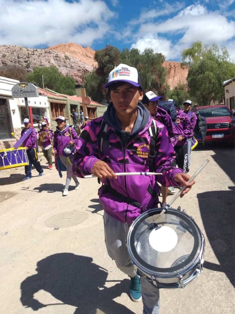 La juventud se manifiesta también en el marco de las solemnidades de la Semana Santa.