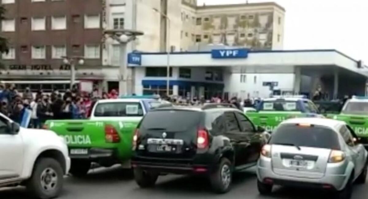 Nueva protesta de la policía bonaerense en Azul