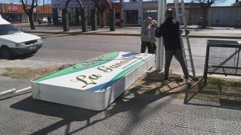 Departamento Santa María: lo que el viento ocasionó