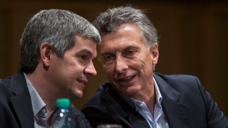 Marcos Peña - Mauricio Macri.