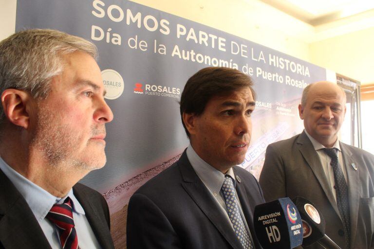 Guillermo Burgos, Javier Tizado y Mariano Uset