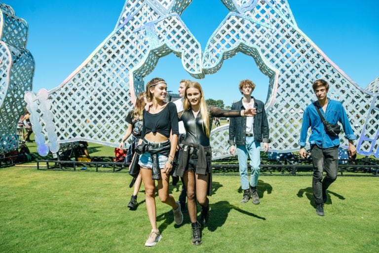 Todo el color del Lollapalooza Argentina 2019. (Foto: Prensa Lollapalooza)