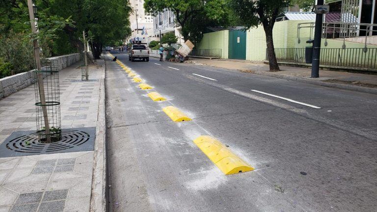 Bicisenda en la Cañada.