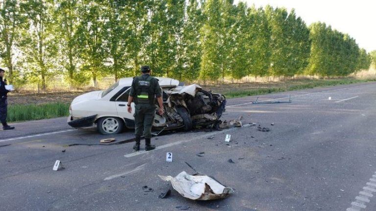 Fuerte accidente en Tunuyán