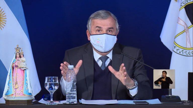 Sin nombrarla, el gobernador Morales recordó el episodio que tuvo como protagonista a la jueza María Silvia Bernal en marzo pasado.