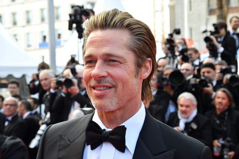 Brad Pitt  (Photo by Alberto PIZZOLI / AFP)