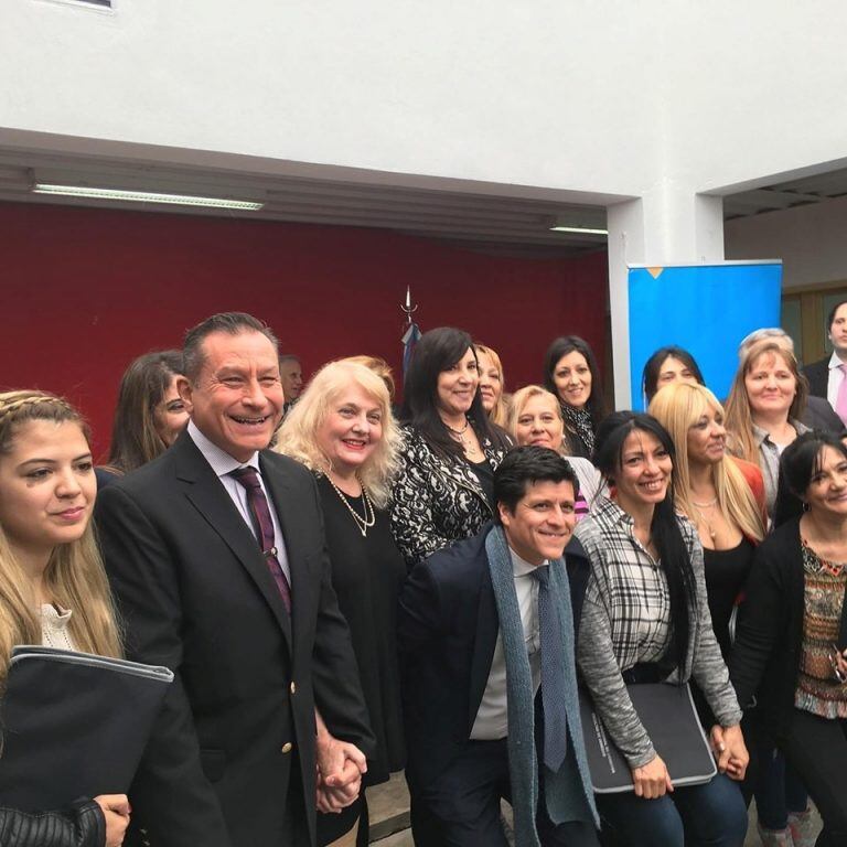 Brenda Barattini comenzó a estudiar Derecho en la Cárcel de Bouwer. (Foto gentileza María Ester Romero, Perfil)