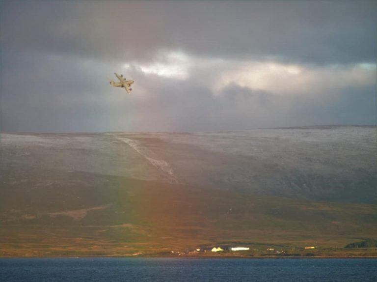 Ejercicios en Malvinas