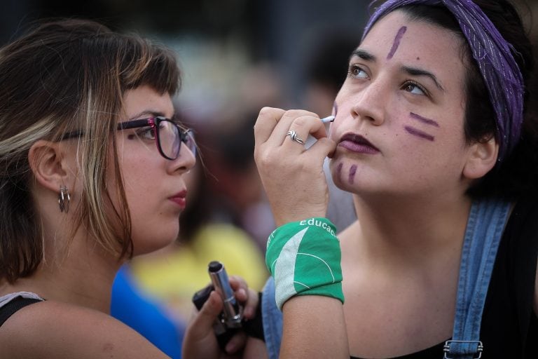 Pidieron a los hombres que se mantengan ajenos a la marcha.
(Imagen Ilustrativa)