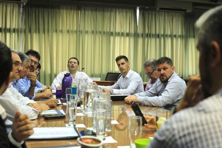 Reunión en el Concejo sobre seguridad con diputados y senadores provinciales y nacionales (Prensa Concejo Municipal de Rafaela)