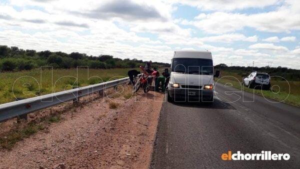 La ambulancia no tenía nafta.